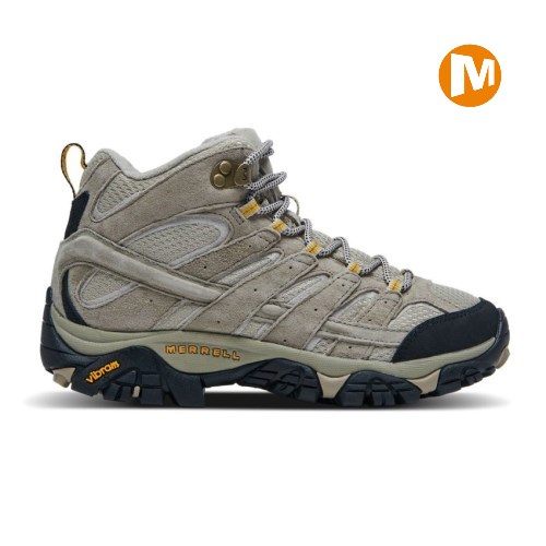 Merrell Moab 2 Mid Ventilator Wanderschuhe Damen Grau [DE-SHDAU]